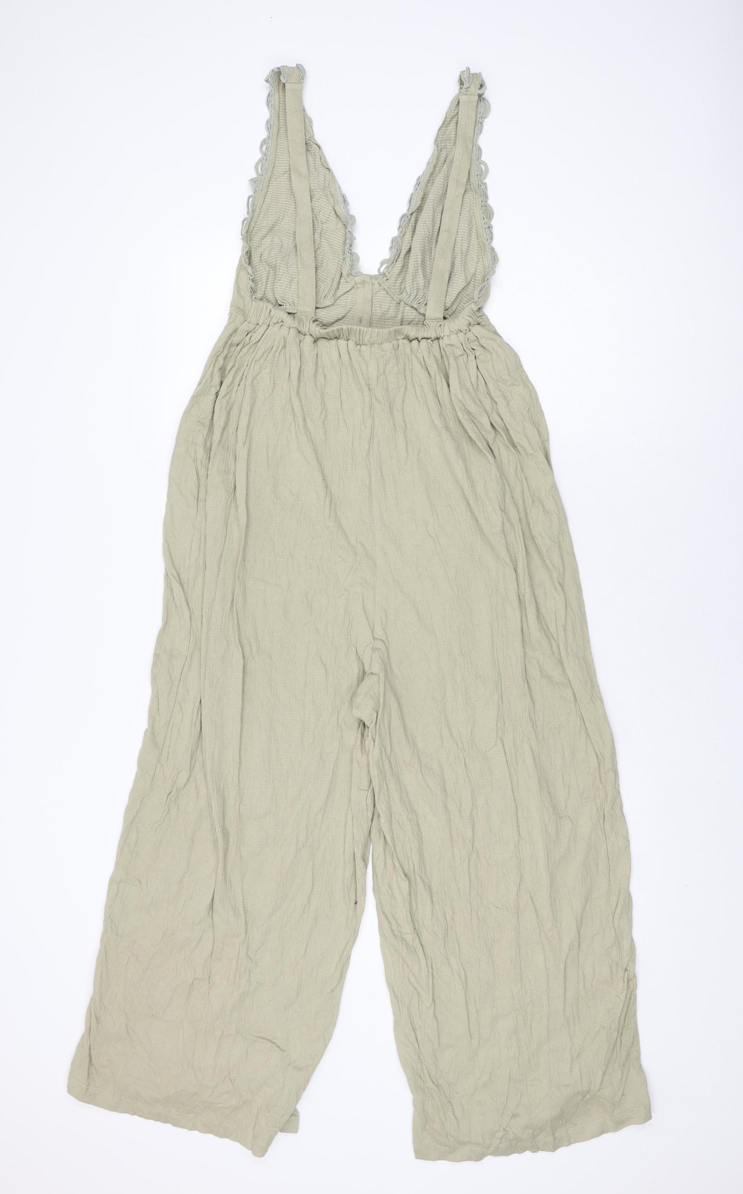 Womens UK Size 8 ASOS One-Piece Green Jumpsuit