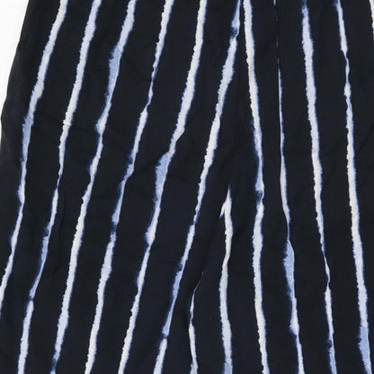 Womens UK Size 8 H&M Regular Fit  Black Trousers