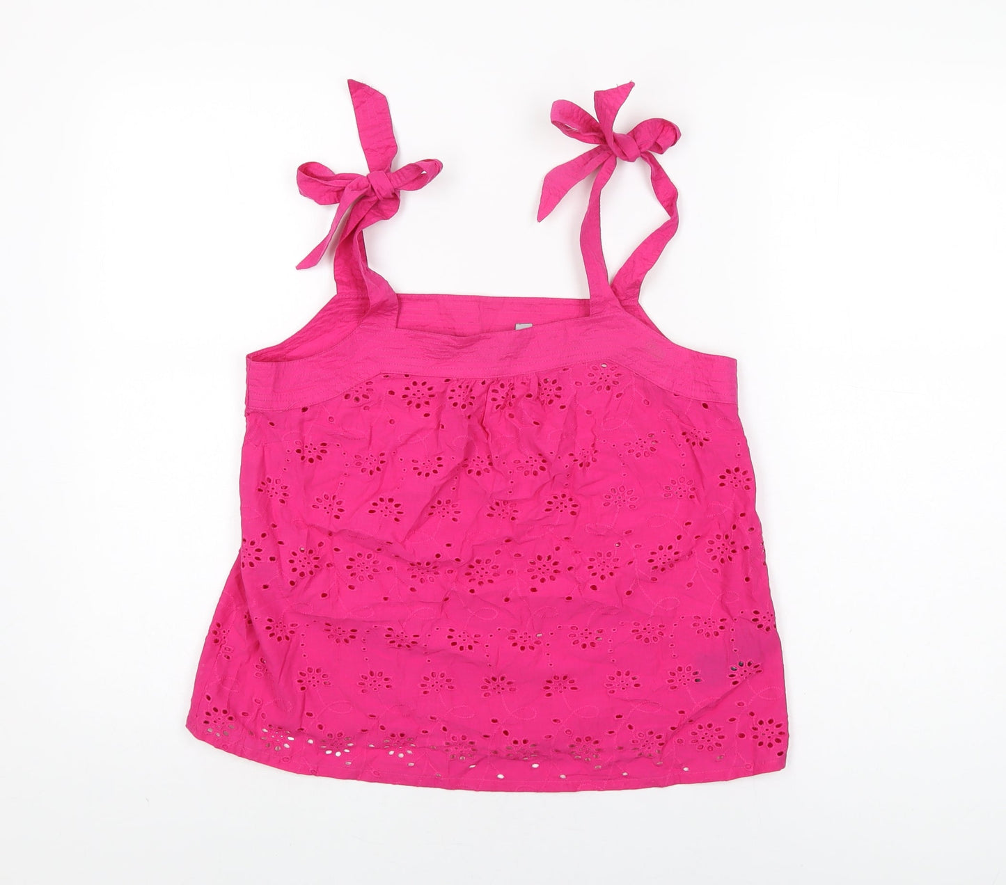 Womens UK Size 8 Dorothy Perkins Pink Basic T-Shirt