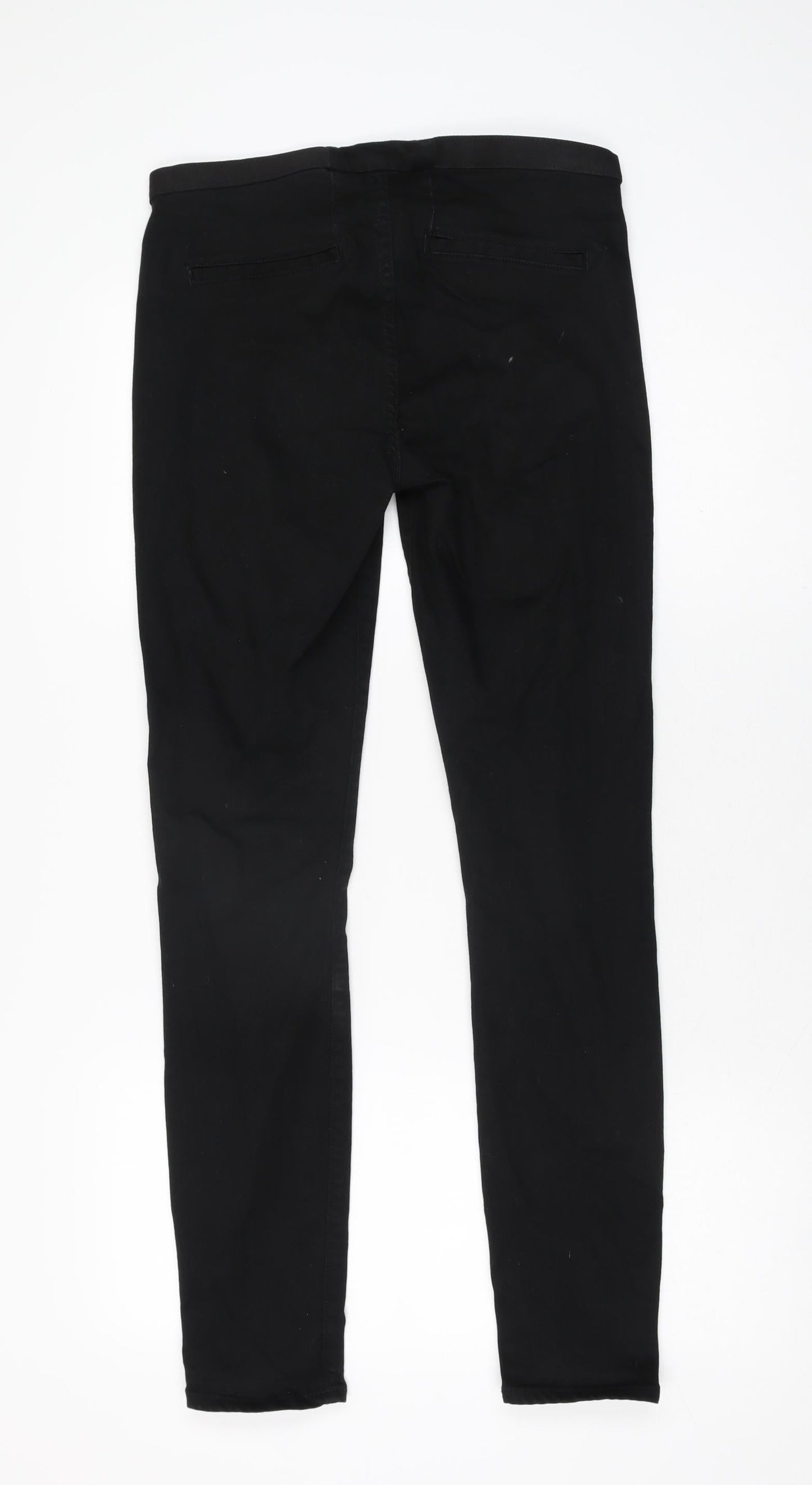 HELMUT LANG Womens Black Cotton Skinny Jeans Size 28 in L29 in Regular
