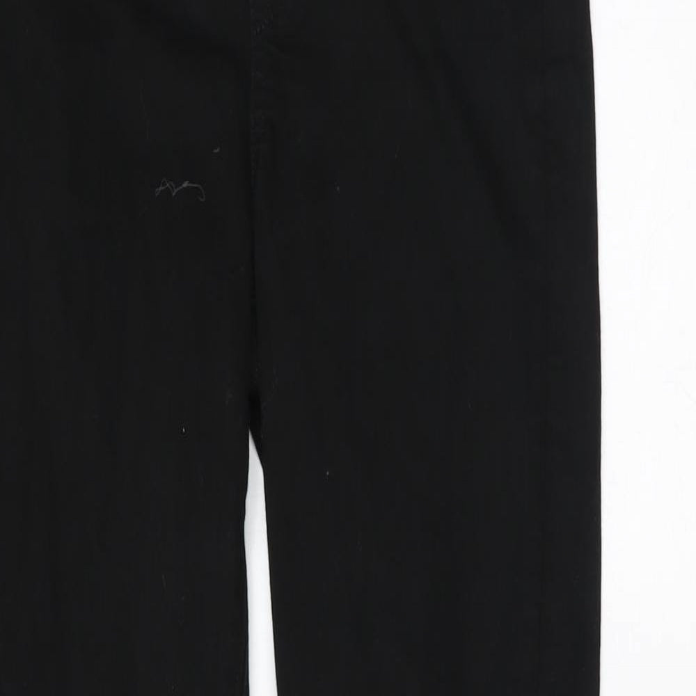 HELMUT LANG Womens Black Cotton Skinny Jeans Size 28 in L29 in Regular