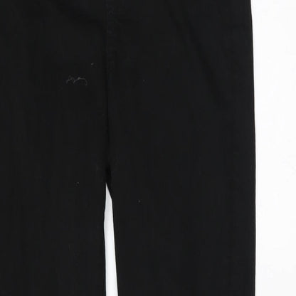 HELMUT LANG Womens Black Cotton Skinny Jeans Size 28 in L29 in Regular
