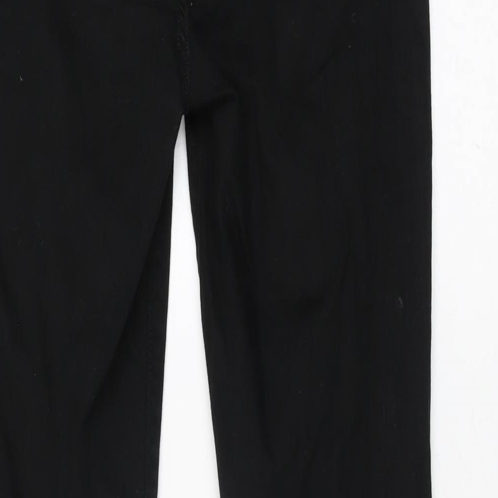 HELMUT LANG Womens Black Cotton Skinny Jeans Size 28 in L29 in Regular