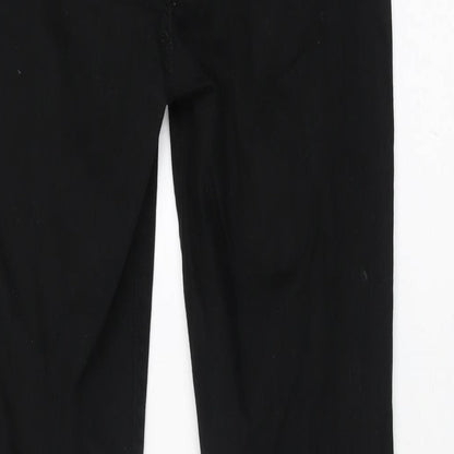 HELMUT LANG Womens Black Cotton Skinny Jeans Size 28 in L29 in Regular
