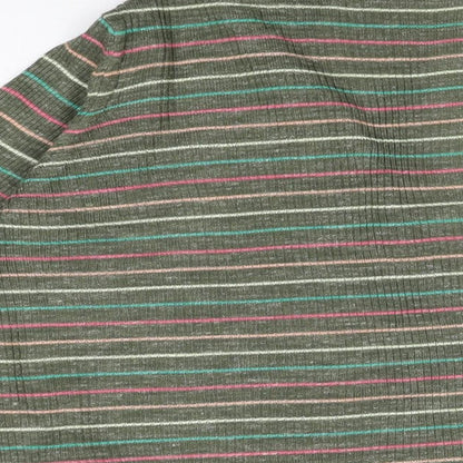 Womens UK Size L Marks and Spencer Green Cardigan Jumper