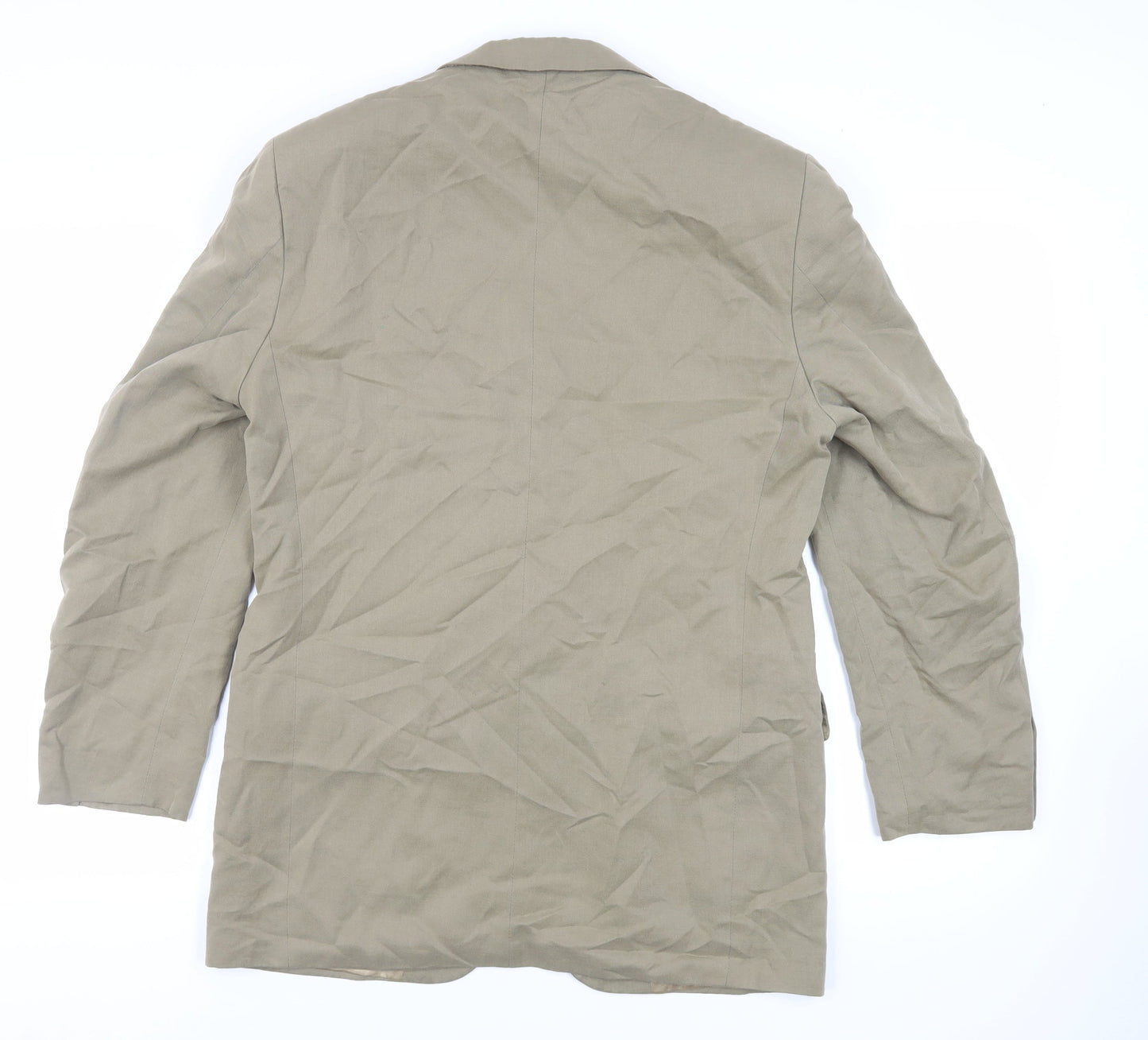 Mens UK Size 38 St Michael Regular Beige Suit Jacket