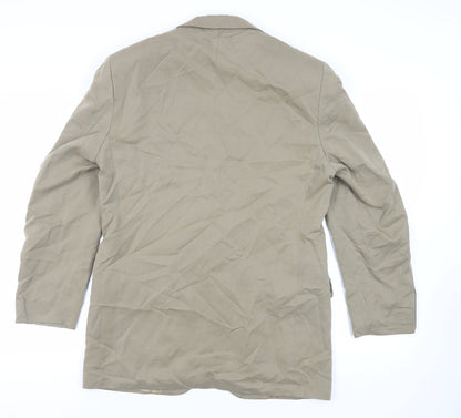 Mens UK Size 38 St Michael Regular Beige Suit Jacket