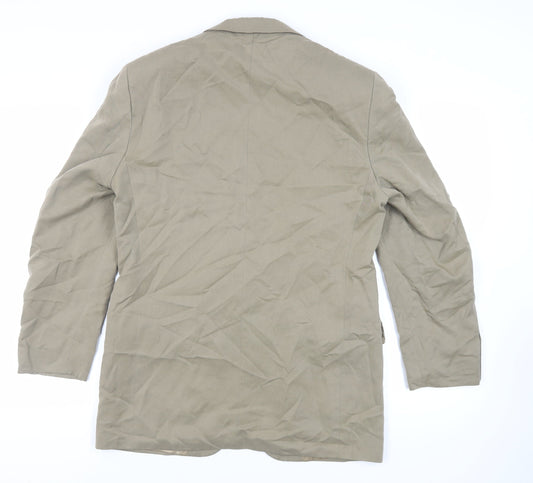 Mens UK Size 38 St Michael Regular Beige Suit Jacket