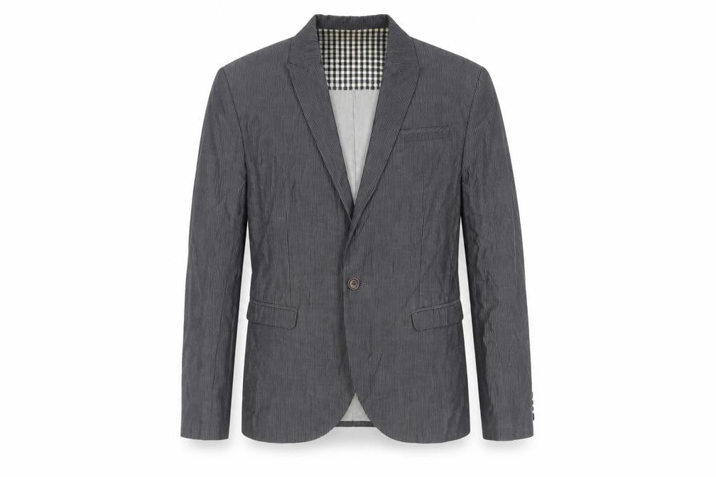Mens UK Size M River Island Grey Jacket