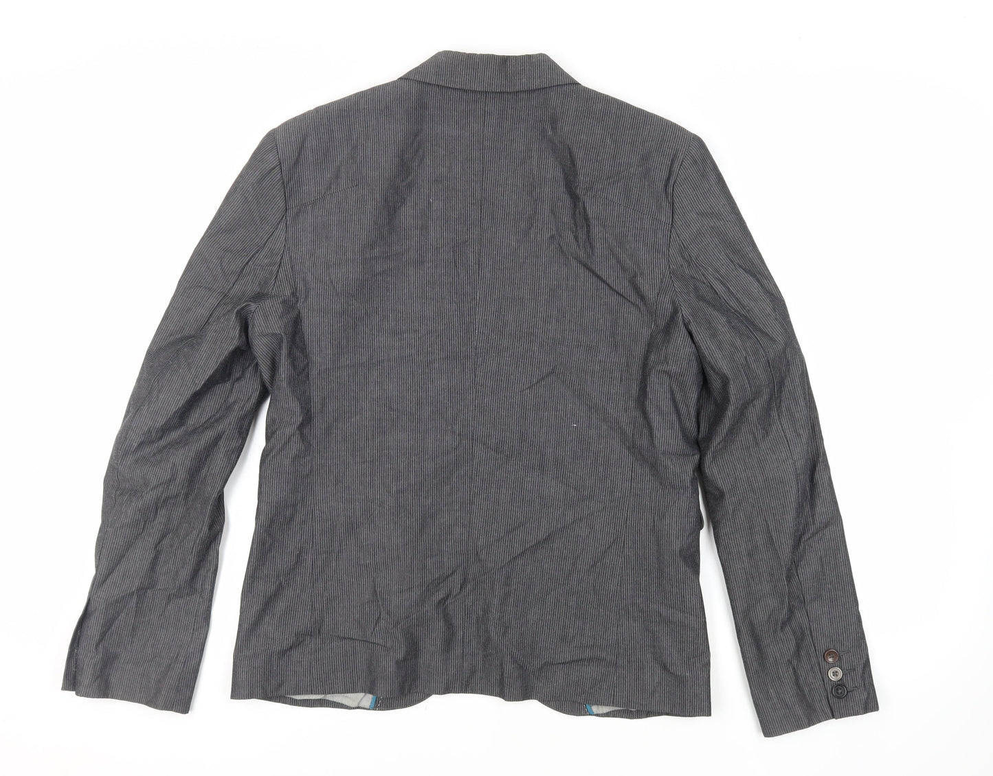Mens UK Size M River Island Grey Jacket