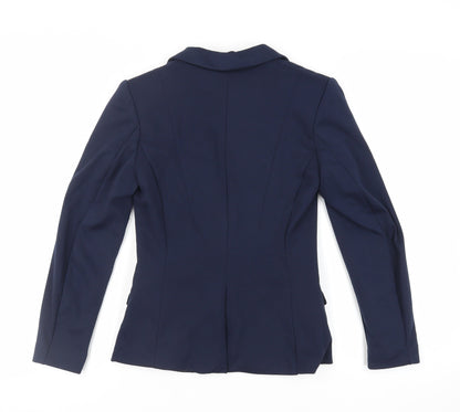 Womens UK Size 8 H&M Blue Jacket