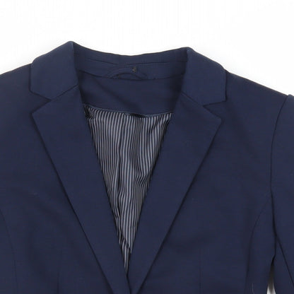 Womens UK Size 8 H&M Blue Jacket