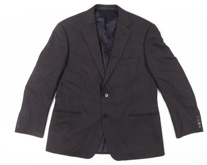 Mens UK Size 42 Marks and Spencer Regular Black Suit Jacket