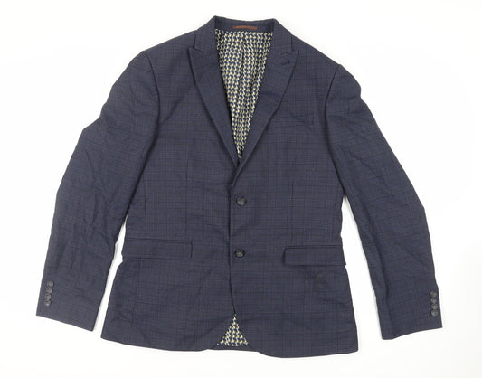 Mens UK Size 44 NEXT Regular Blue Suit Jacket