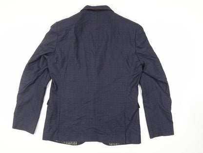 Mens UK Size 44 NEXT Regular Blue Suit Jacket