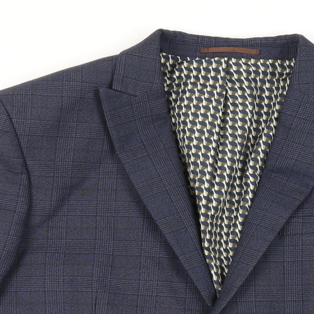 Mens UK Size 44 NEXT Regular Blue Suit Jacket