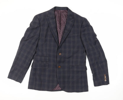 Mens UK Size 40 NEXT Regular Blue Suit Jacket