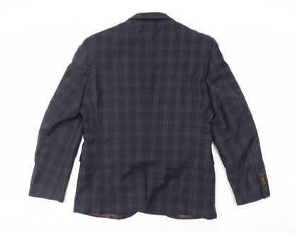 Mens UK Size 40 NEXT Regular Blue Suit Jacket