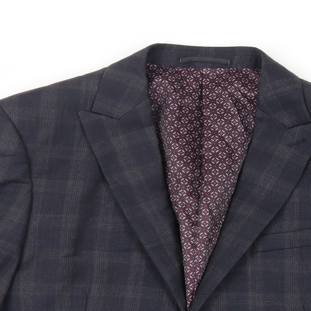 Mens UK Size 40 NEXT Regular Blue Suit Jacket
