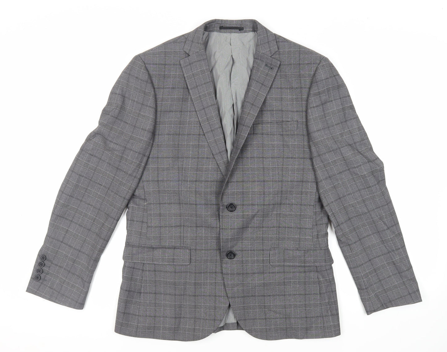 Mens UK Size 40 NEXT Regular Grey Suit Jacket