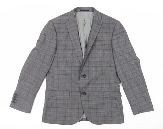 Mens UK Size 40 NEXT Regular Grey Suit Jacket