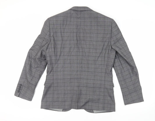 Mens UK Size 40 NEXT Regular Grey Suit Jacket