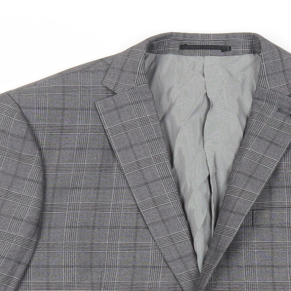 Mens UK Size 40 NEXT Regular Grey Suit Jacket