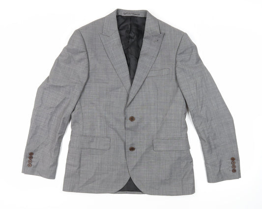Mens UK Size 40 NEXT Regular Grey Suit Jacket