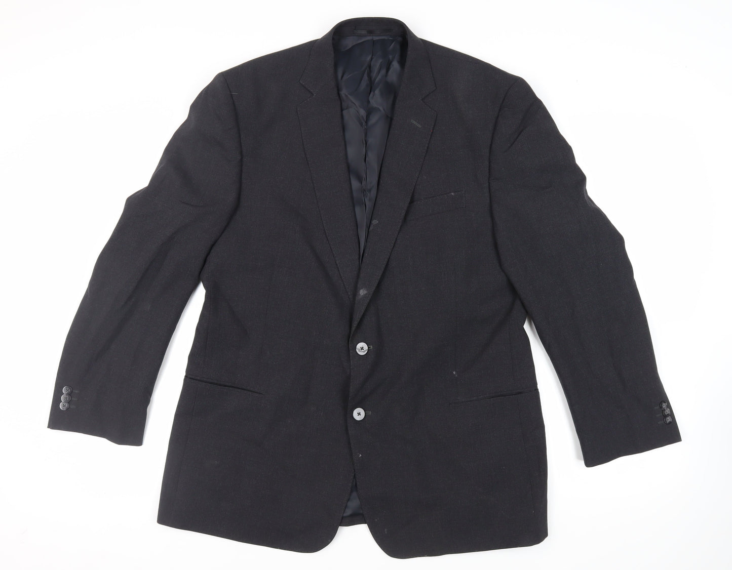 Mens UK Size 44 James Barry Regular Grey Suit Jacket