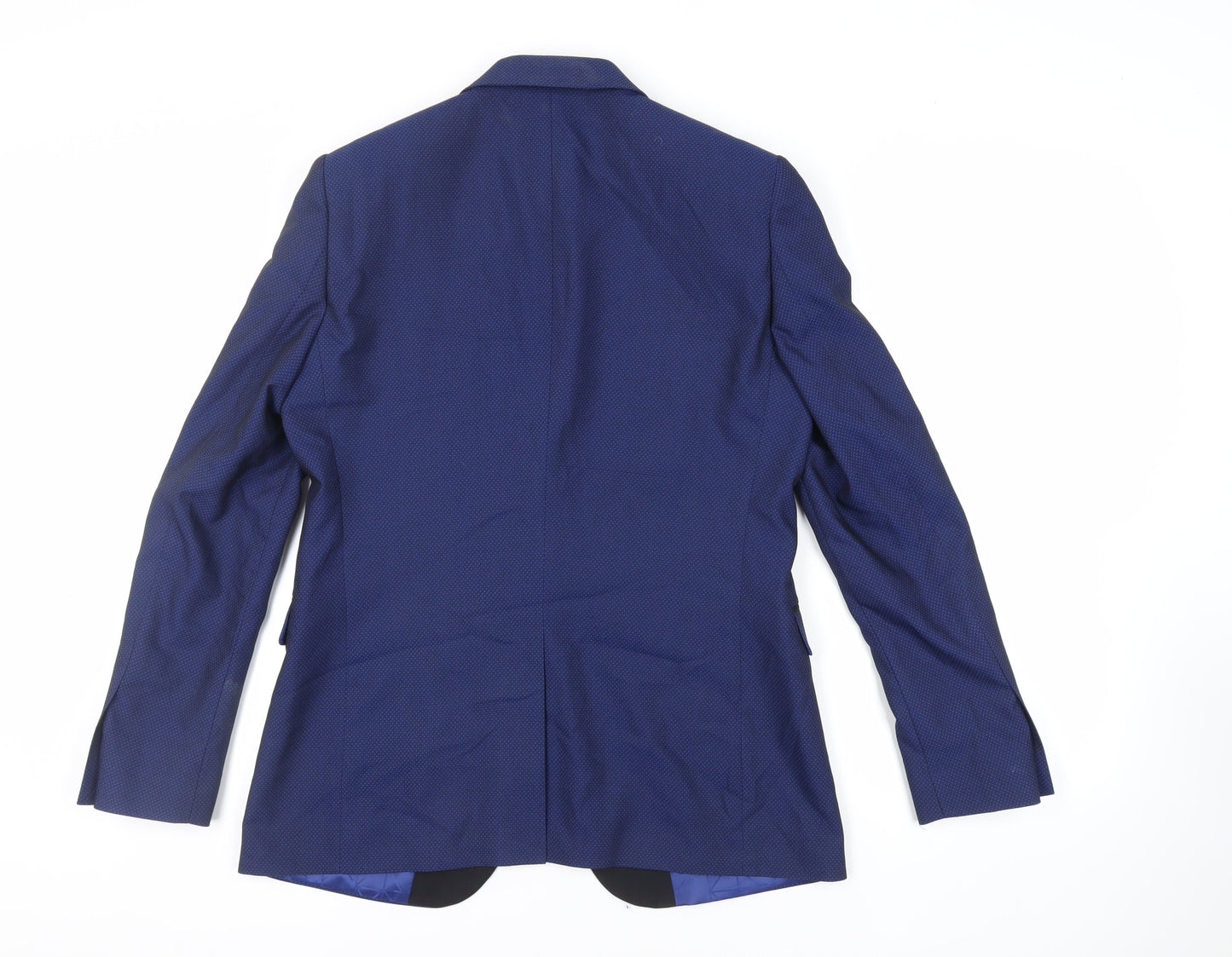 Mens UK Size 40 Burton Regular Blue Suit Tuxedo