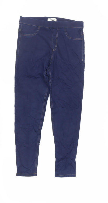 Womens UK Size 12 Marks and Spencer Regular Fit Jegging Blue Jeans