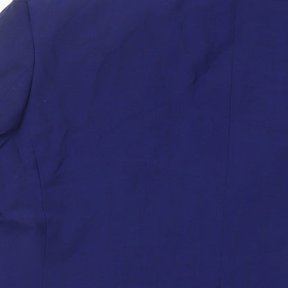 Marks and Spencer Mens Blue Wool Jacket Suit Jacket Size 40 Regular