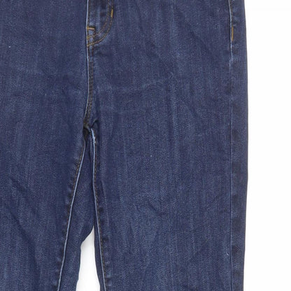 Gap Womens Blue Cotton Skinny Jeans Size 10 L27 in Regular Zip