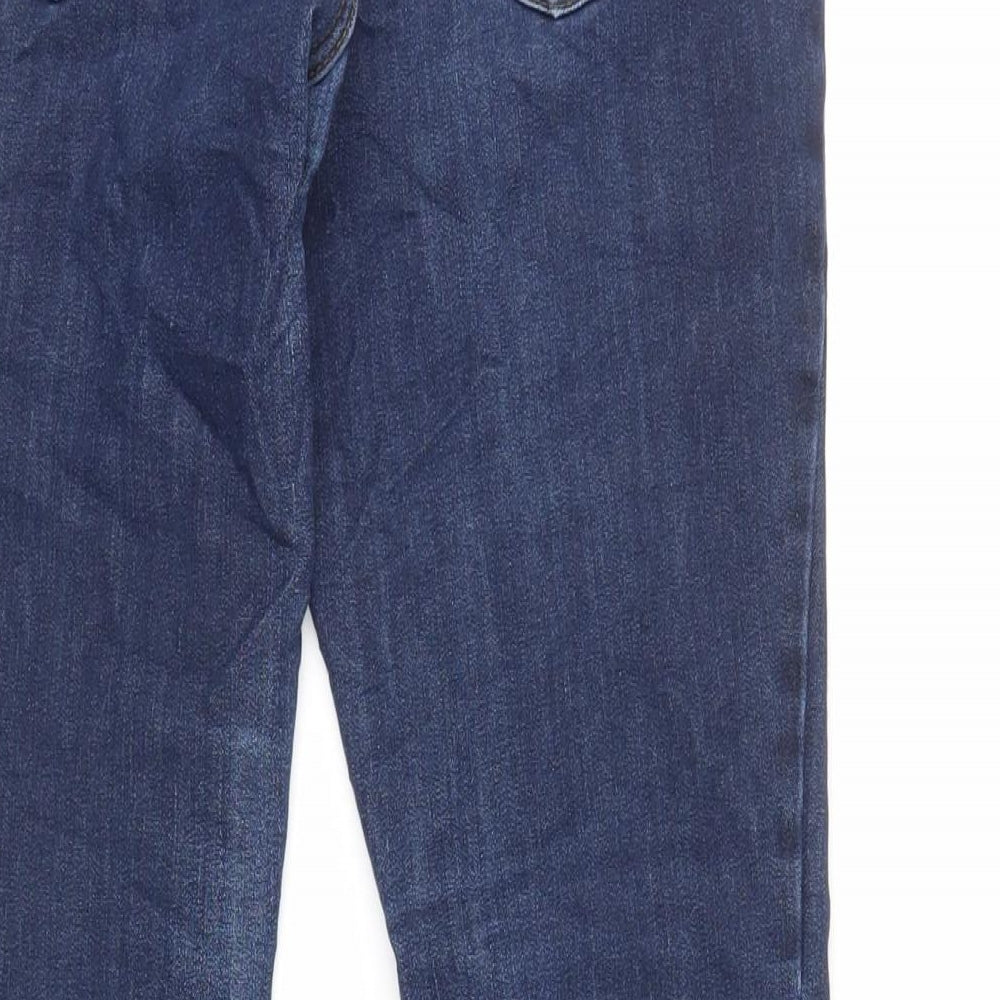 Gap Womens Blue Cotton Skinny Jeans Size 10 L27 in Regular Zip