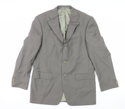 Mens UK Size 40 Reda Regular Green Suit Jacket