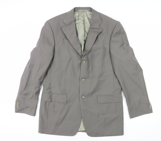 Mens UK Size 40 Reda Regular Green Suit Jacket