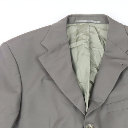 Mens UK Size 40 Reda Regular Green Suit Jacket