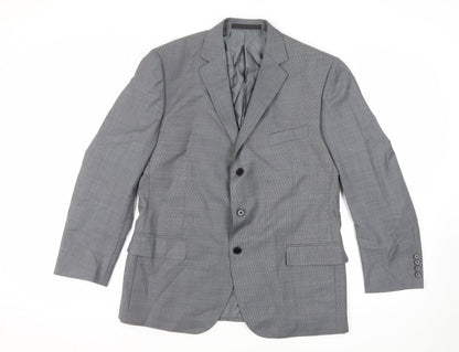 Mens UK Size 42 Marks and Spencer Regular Grey Suit Jacket
