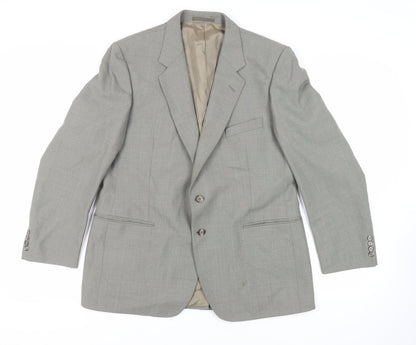 Mens UK Size 42 St Michael Regular Green Suit Jacket