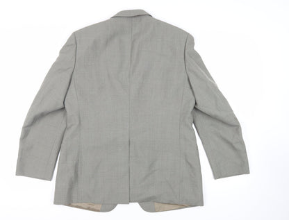 Mens UK Size 42 St Michael Regular Green Suit Jacket