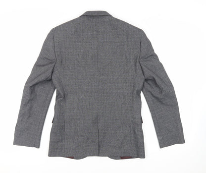 Mens UK Size 38 NEXT Regular Grey Suit Jacket