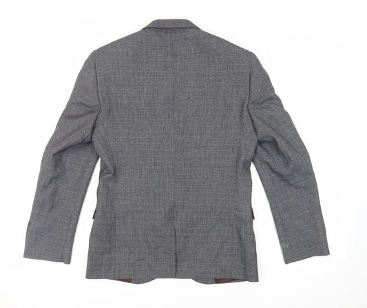 Mens UK Size 38 NEXT Regular Grey Suit Jacket