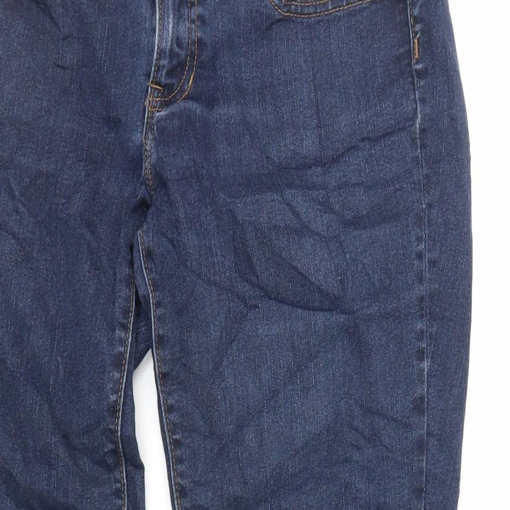 Gap Womens Blue Cotton Skinny Jeans Size 30 in L27 in Regular Zip