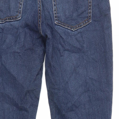 Gap Womens Blue Cotton Skinny Jeans Size 30 in L27 in Regular Zip