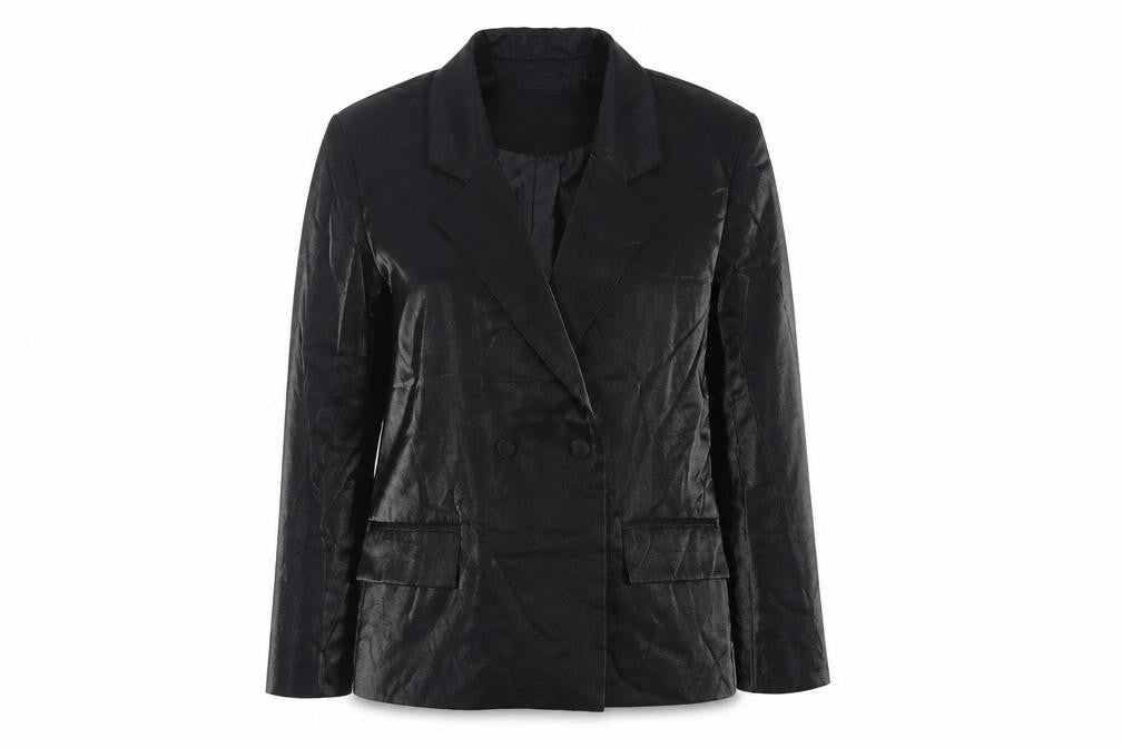 Womens UK Size 12 Nasty Gal Black Jacket