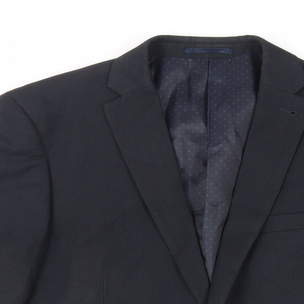 Mens UK Size 38 NEXT Regular Black Suit Jacket
