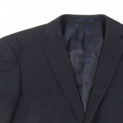 Mens UK Size 38 NEXT Regular Black Suit Jacket