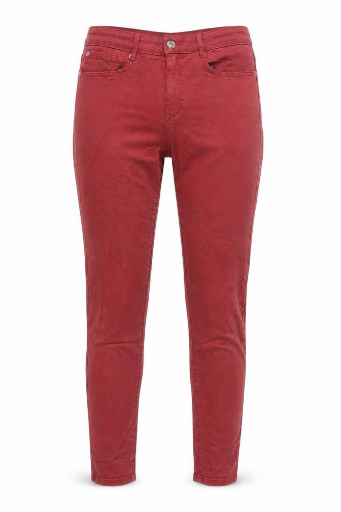 Womens UK Size 10 Marks and Spencer Regular Fit Skinny Red Jeans