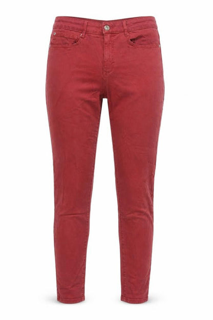 Womens UK Size 10 Marks and Spencer Regular Fit Skinny Red Jeans