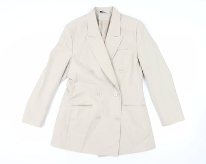 Womens UK Size 12 Modern Classics Beige Jacket
